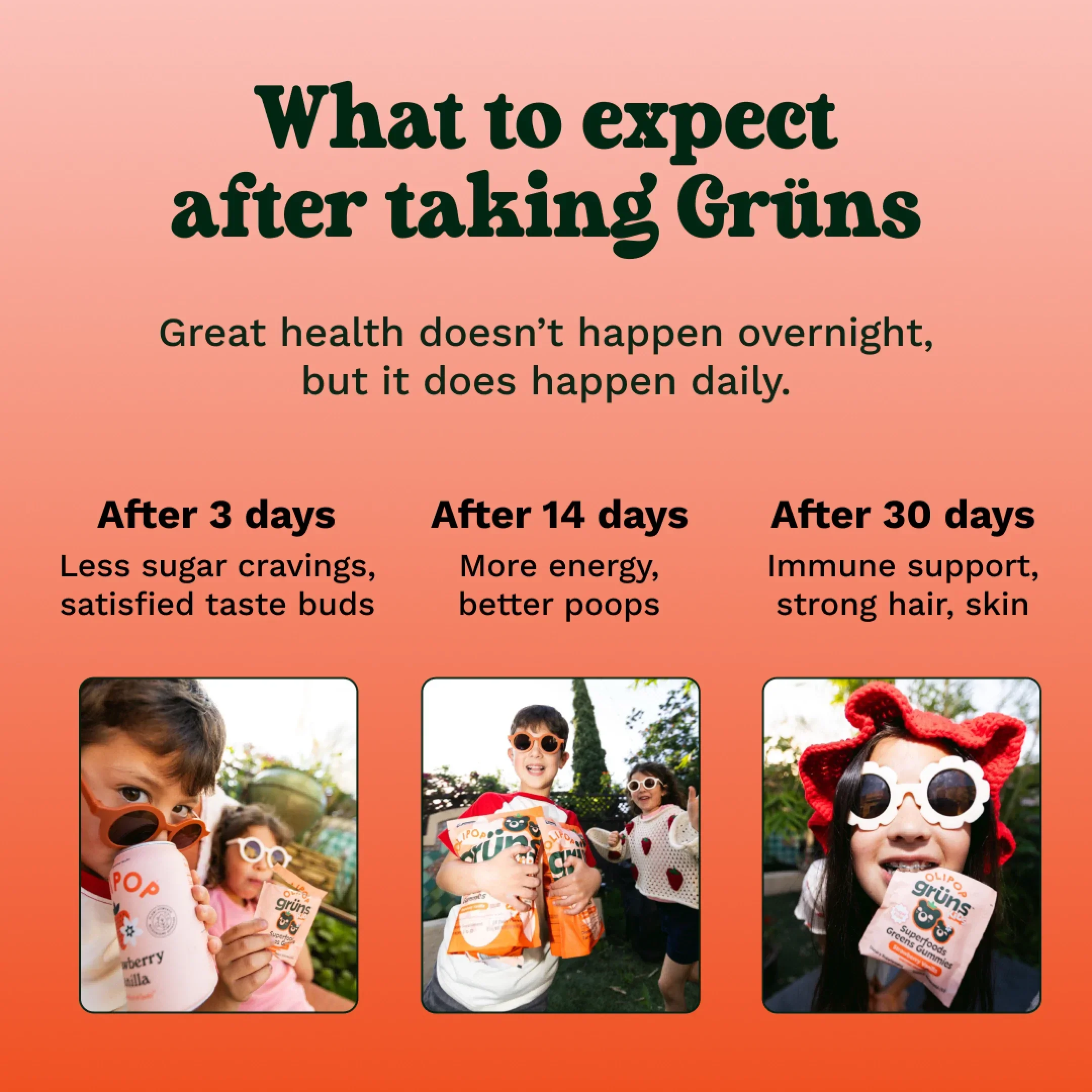 Grüns Kids OLIPOP® - Kids Choice